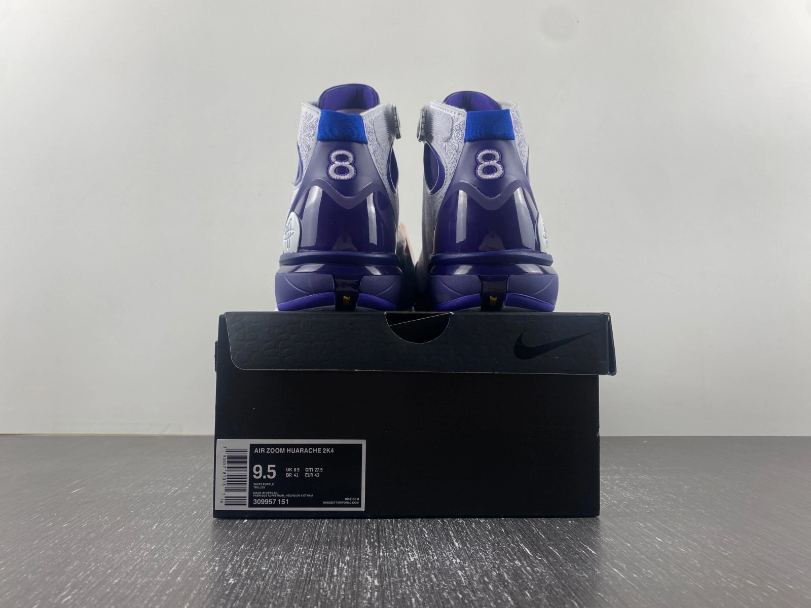 Lightweight Air Zoom Huarache 2K4 KB Laser 309957- 1052