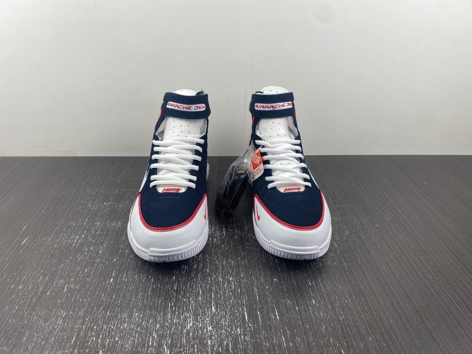 Compact Air Zoom Huarache 2K4 Navy White Red 308475- 1057