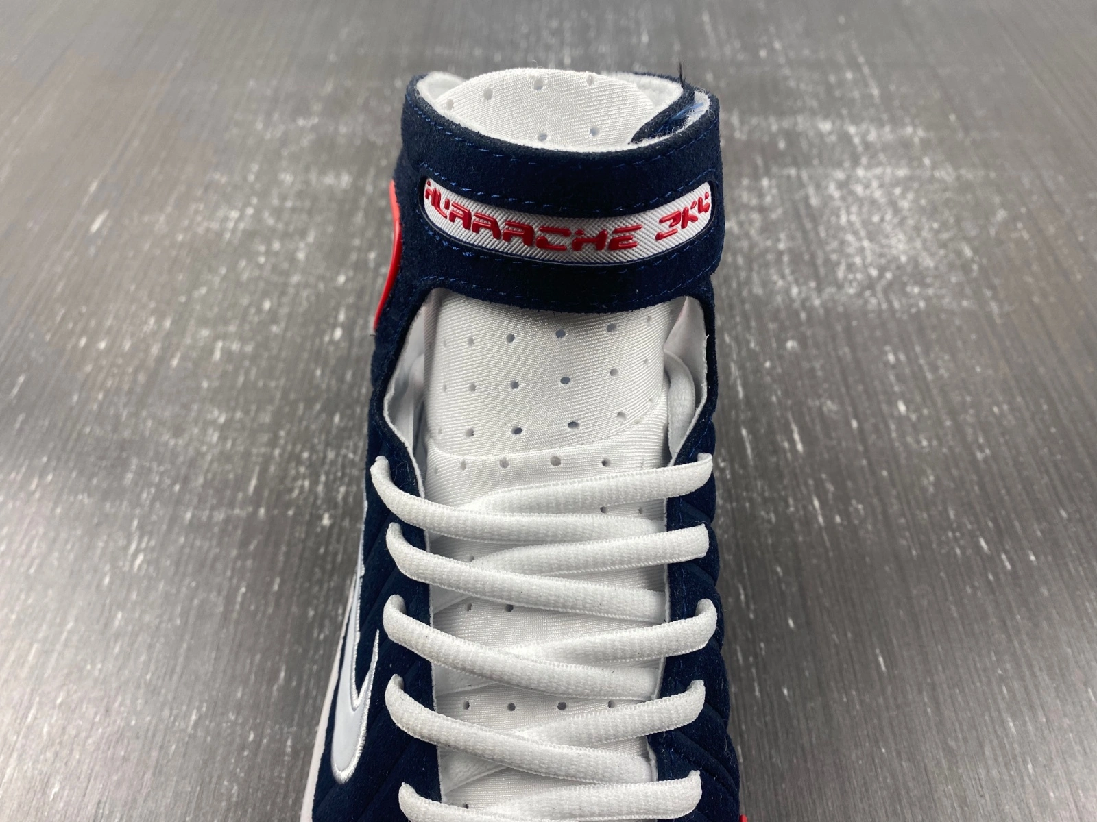 Compact Air Zoom Huarache 2K4 Navy White Red 308475- 1057