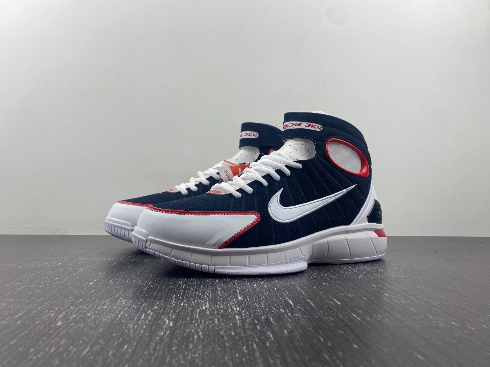 Compact Air Zoom Huarache 2K4 Navy White Red 308475- 1057