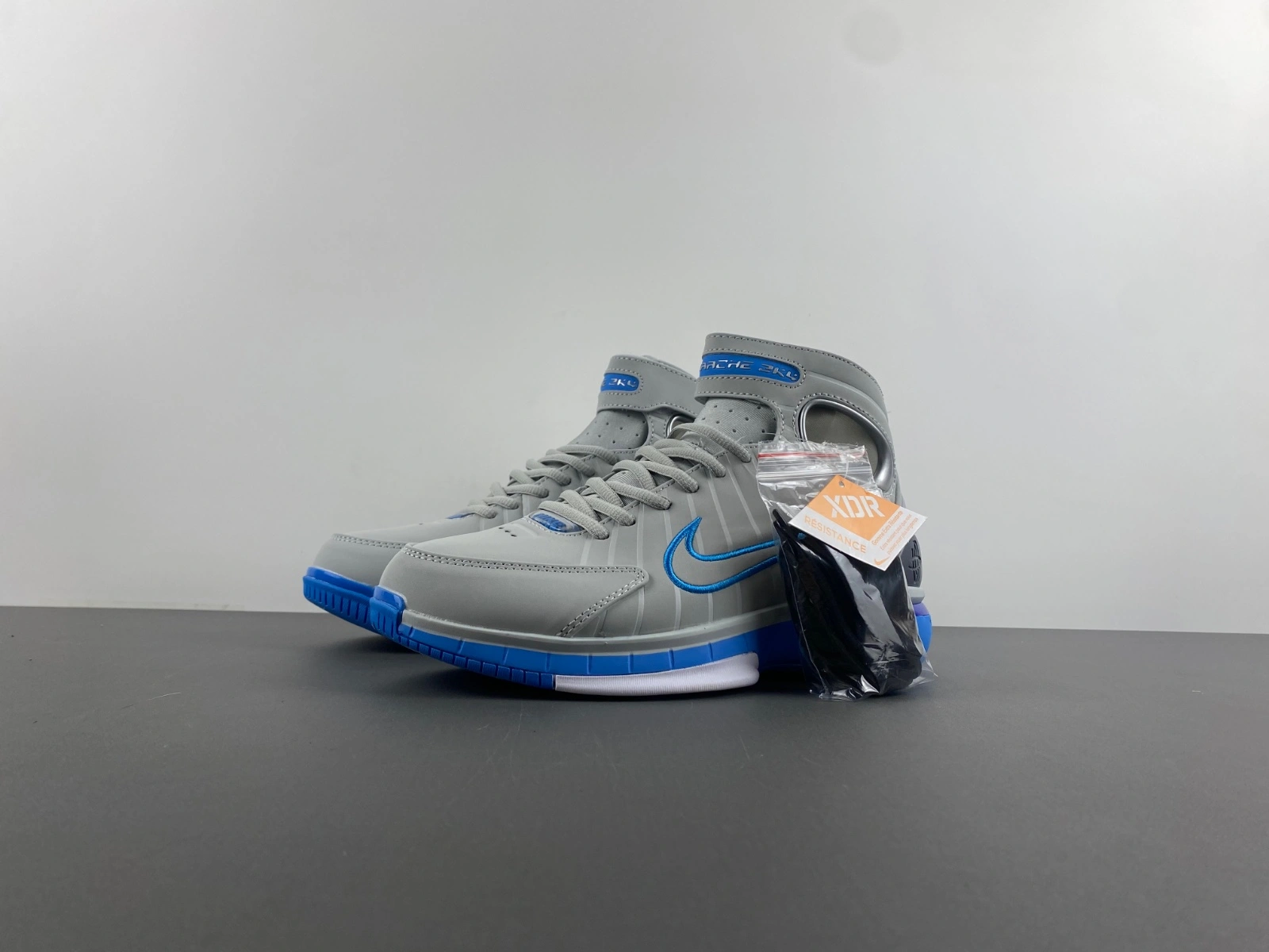 Air Zoom Huarache 2K4 Wolf Grey Uni Blue 308475- Efficient 1011