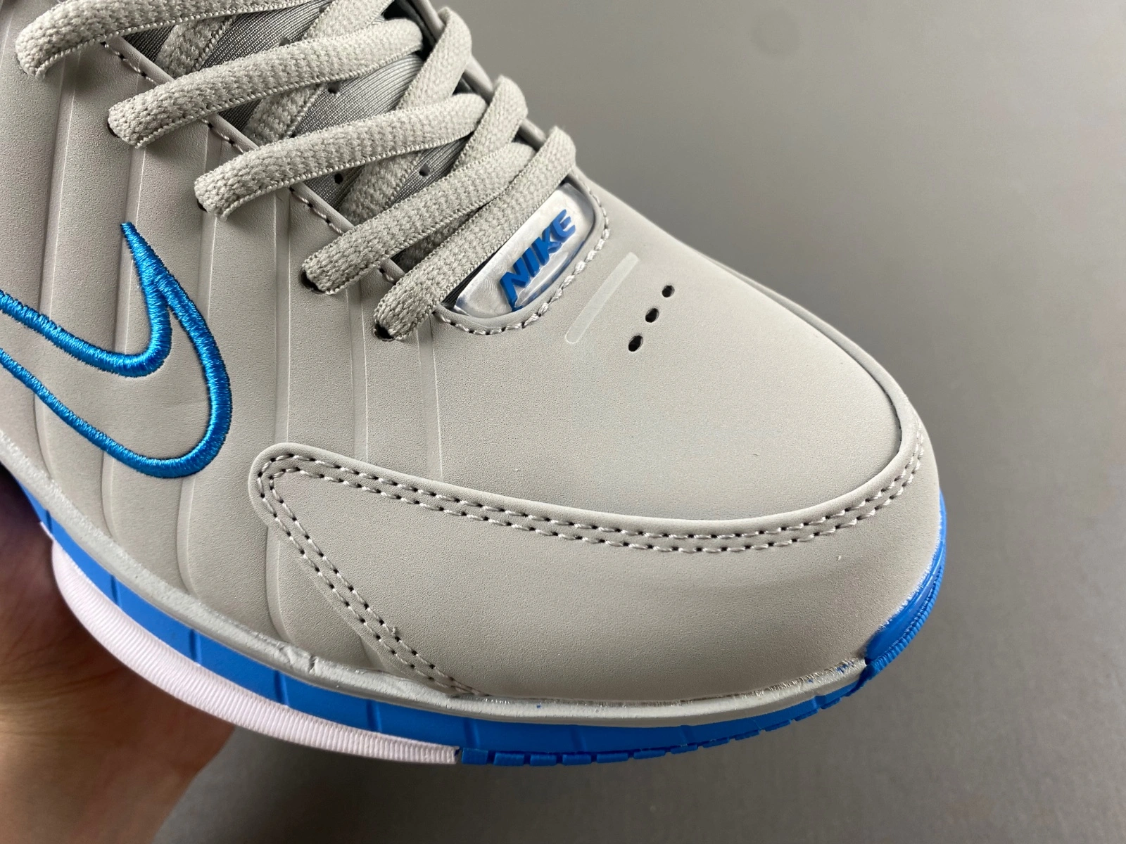 Air Zoom Huarache 2K4 Wolf Grey Uni Blue 308475- Efficient 1011