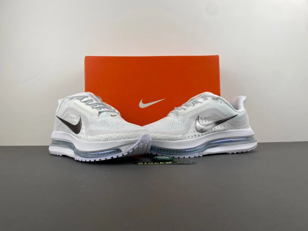 Air Zoom Pegasus  White Metallic Silver HQ2592- Original 837