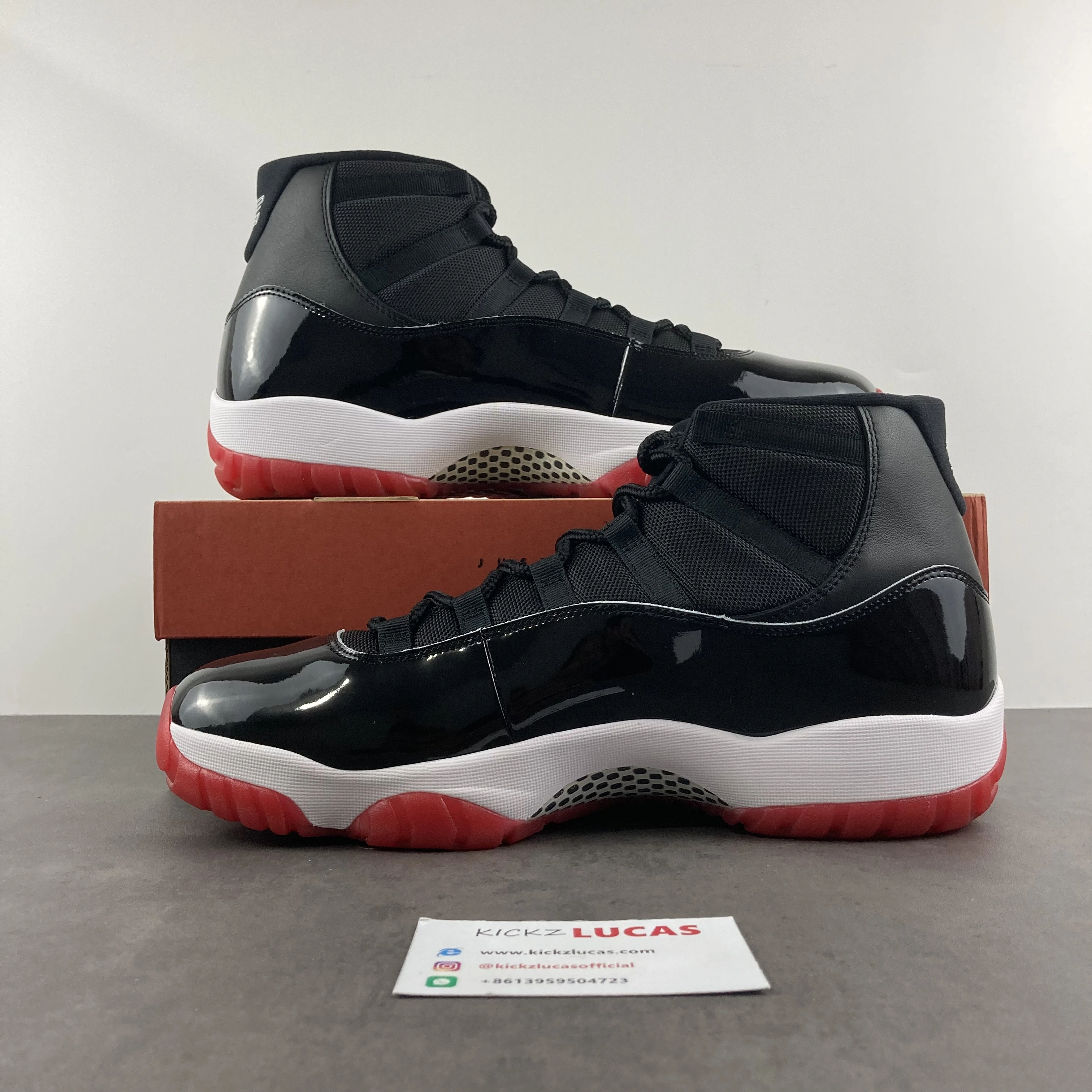 AirJordan 11 Retro Playoffs Bred 378037- Comfortable 2216