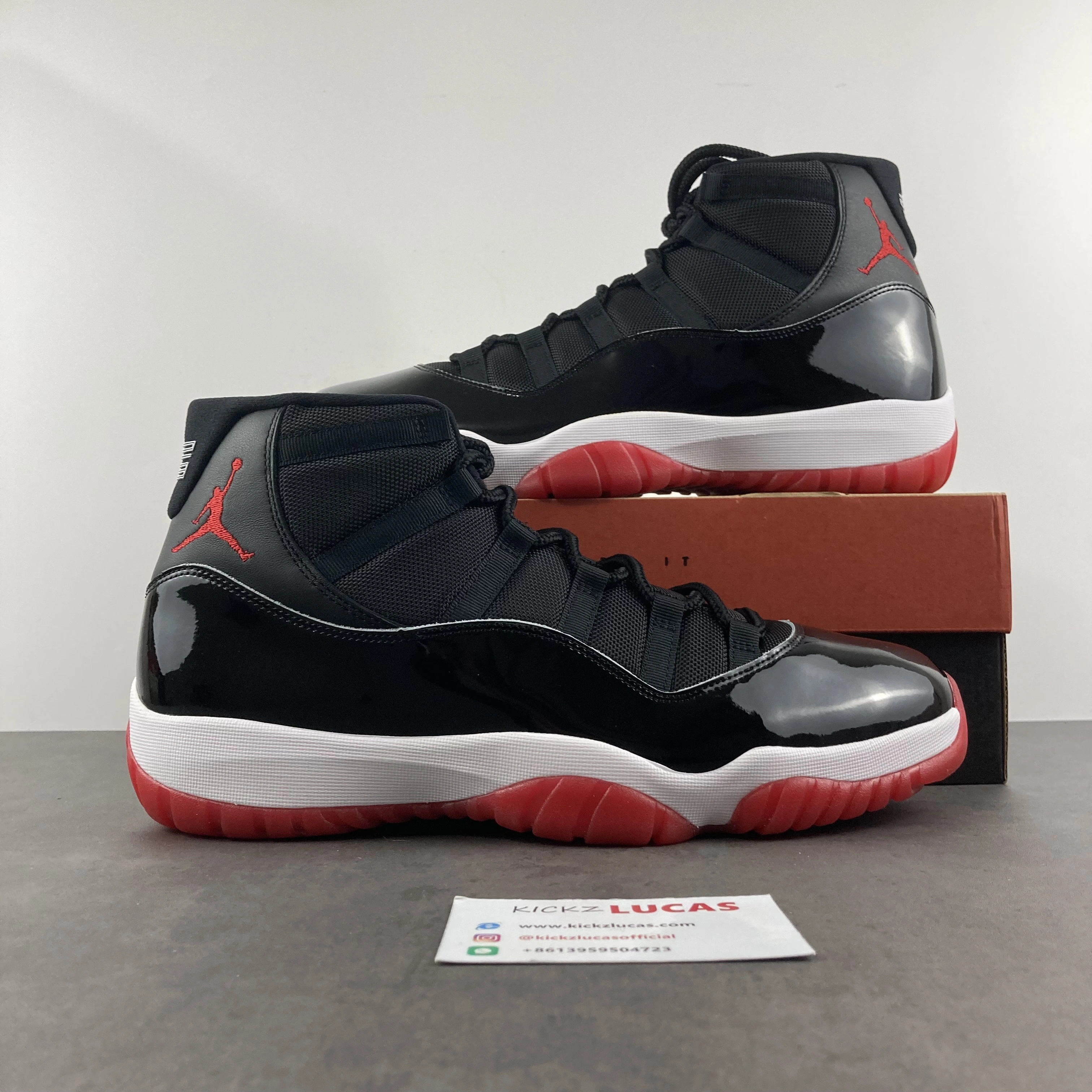 AirJordan 11 Retro Playoffs Bred 378037- Comfortable 2216