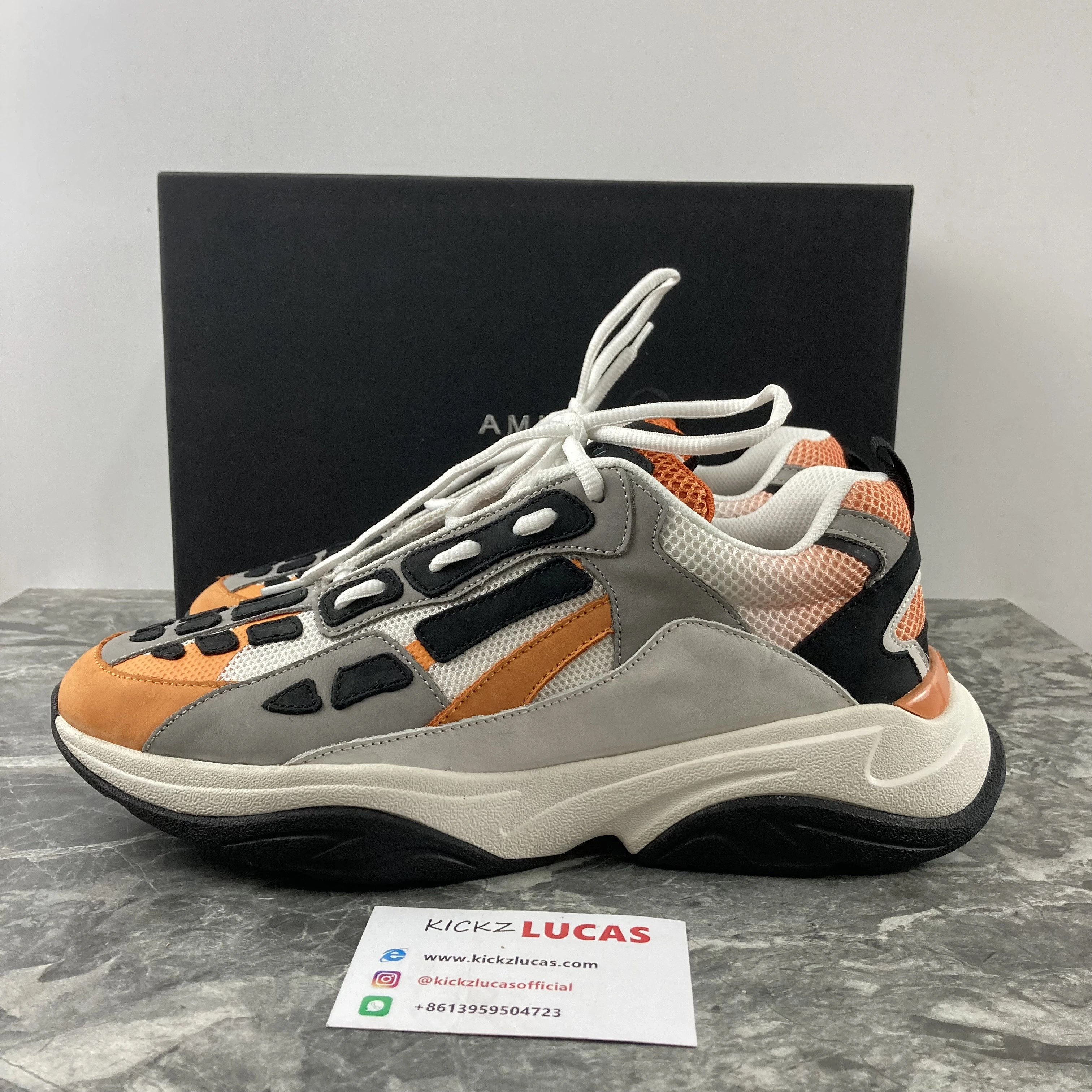 A*miri Bone Runner Top Quality Sneakers UrbanChic 7045