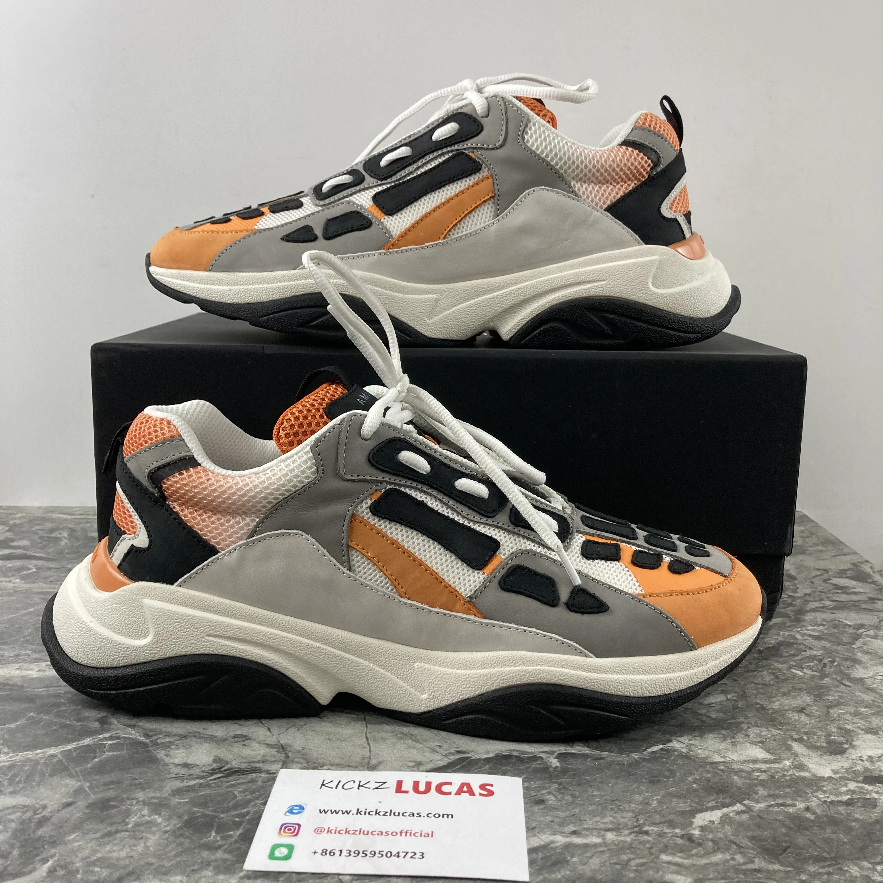 A*miri Bone Runner Top Quality Sneakers UrbanChic 7045