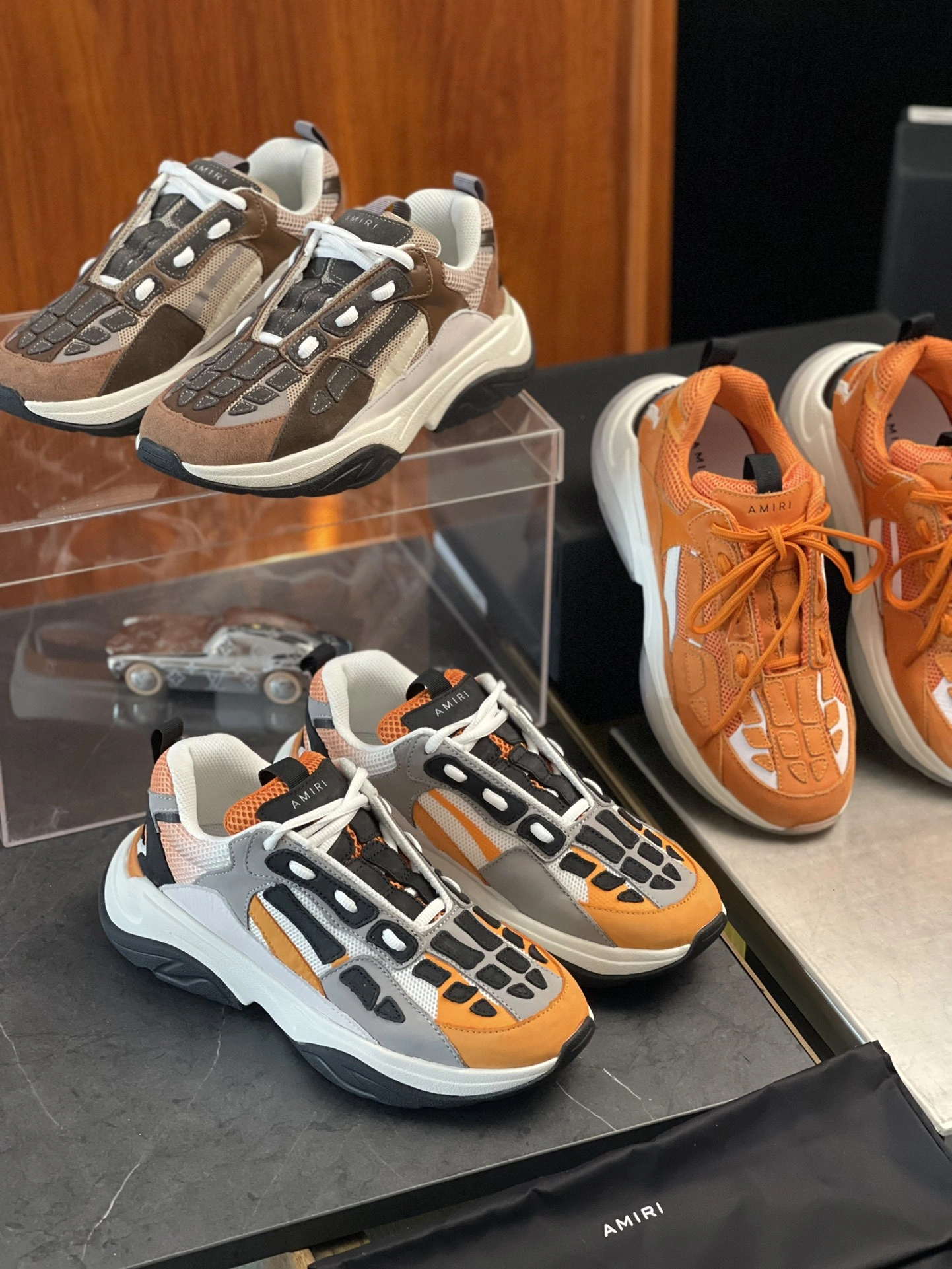 TimelessDesign A*miri Bone Runner Top Quality Sneakers RR230429- 7032