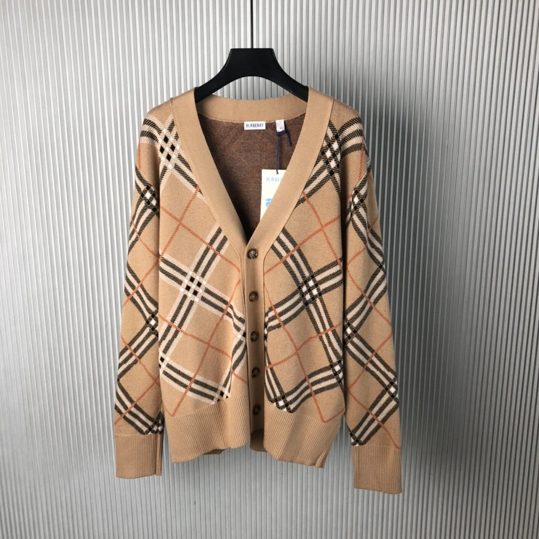 B*URBERRY Cardigan Top Quality D17 20240819- Casual 13778