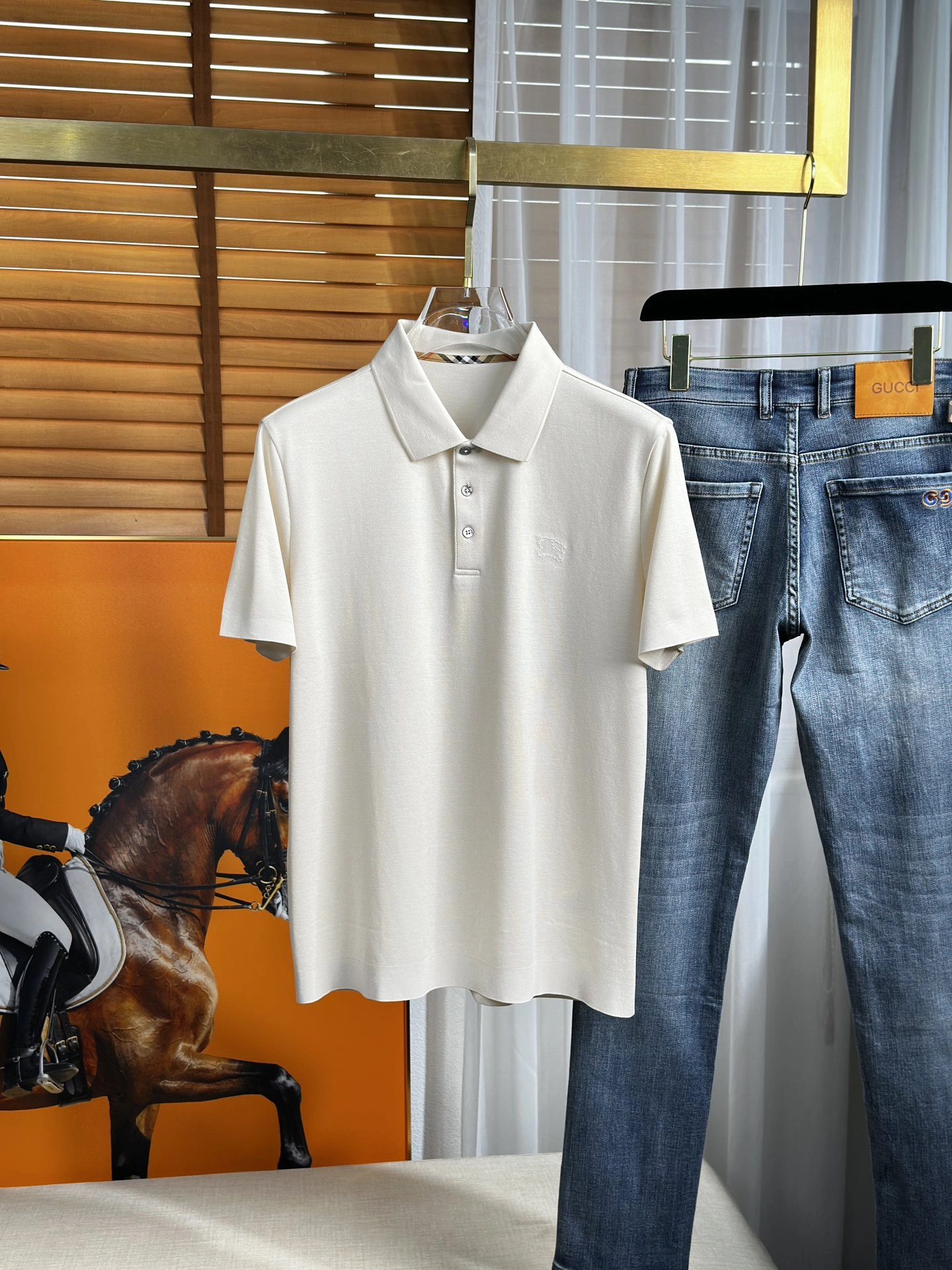 Sustainable B*URBERRY Shirt&Polo Top Quality D17 20240820- 13774