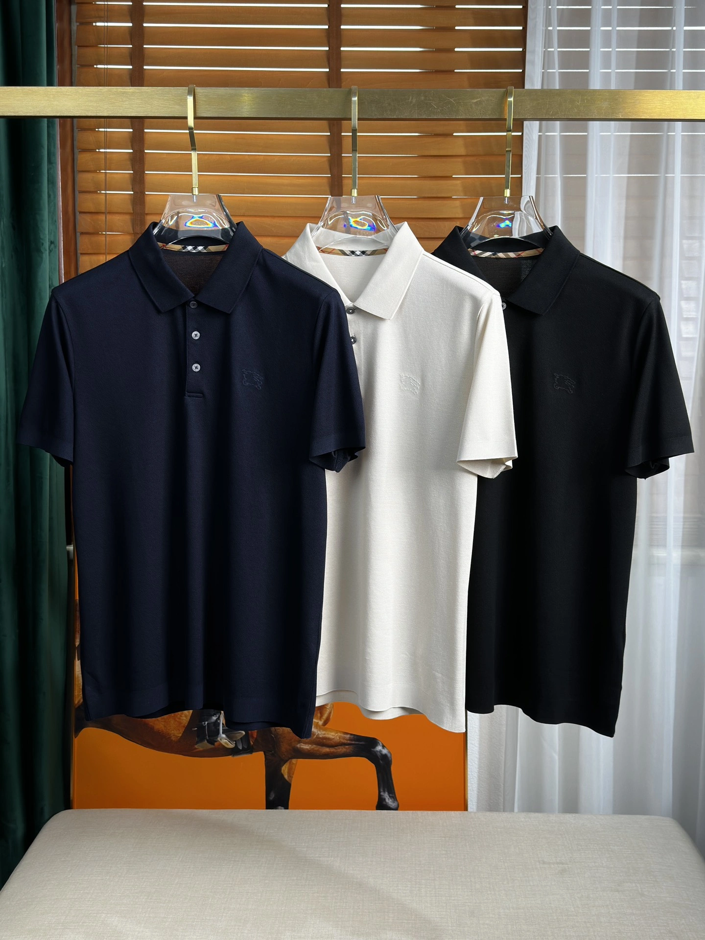 Sustainable B*URBERRY Shirt&Polo Top Quality D17 20240820- 13774