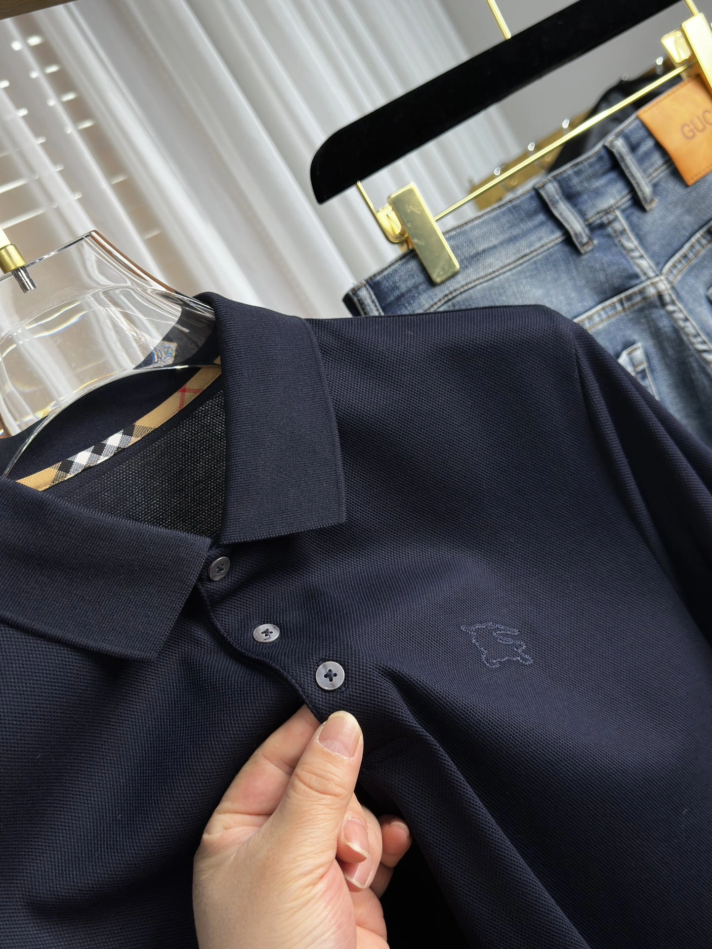 Sustainable B*URBERRY Shirt&Polo Top Quality D17 20240820- 13774