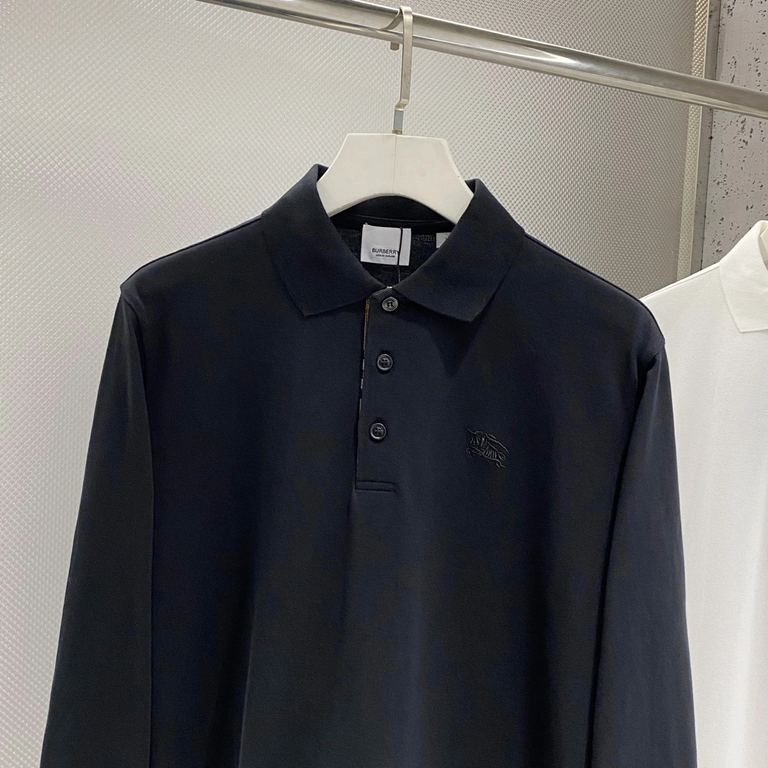 Versatile B*URBERRY Shirt&Polo Top Quality D17 20240822- 13769