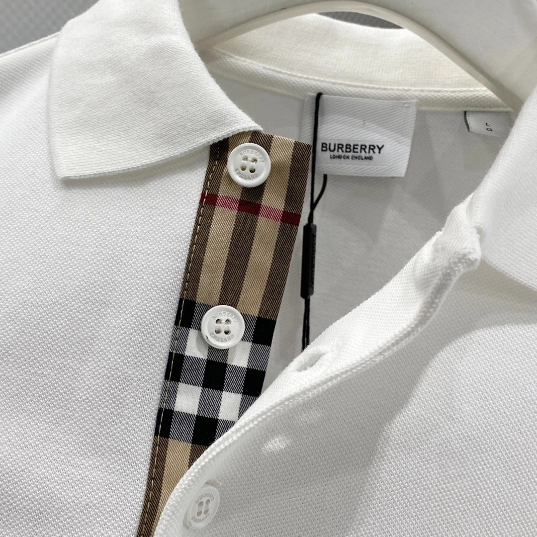 Versatile B*URBERRY Shirt&Polo Top Quality D17 20240822- 13769