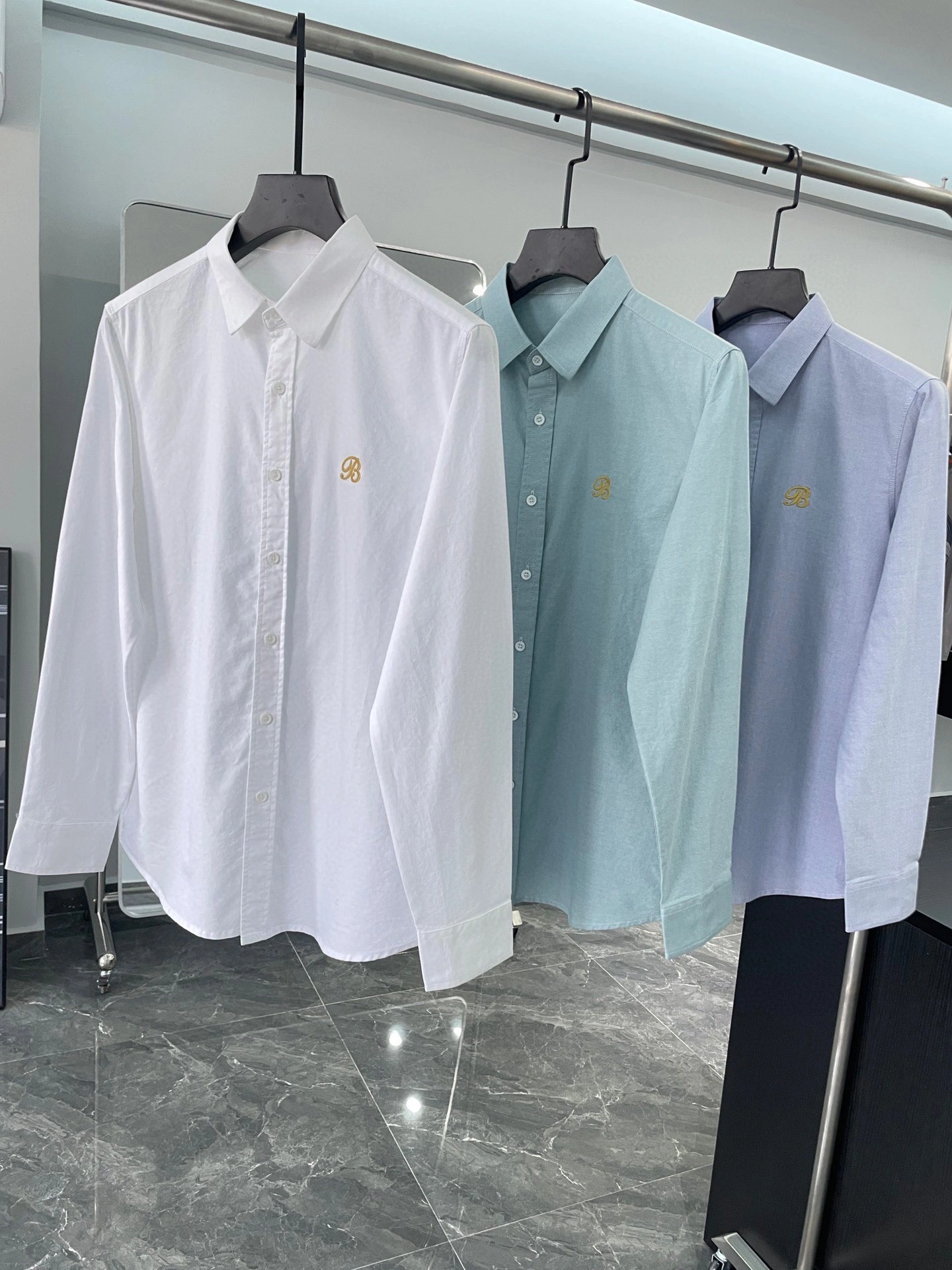 Original B*URBERRY shirt Top Quality D17 20240326- 13980