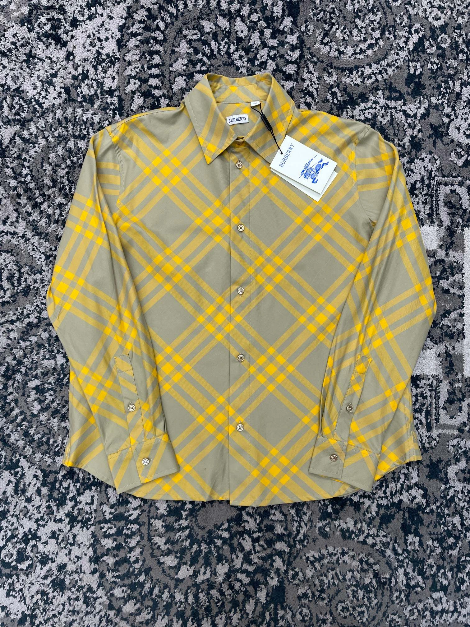 B*URBERRY shirt Top Quality D17 20240328- Fashionable 13974