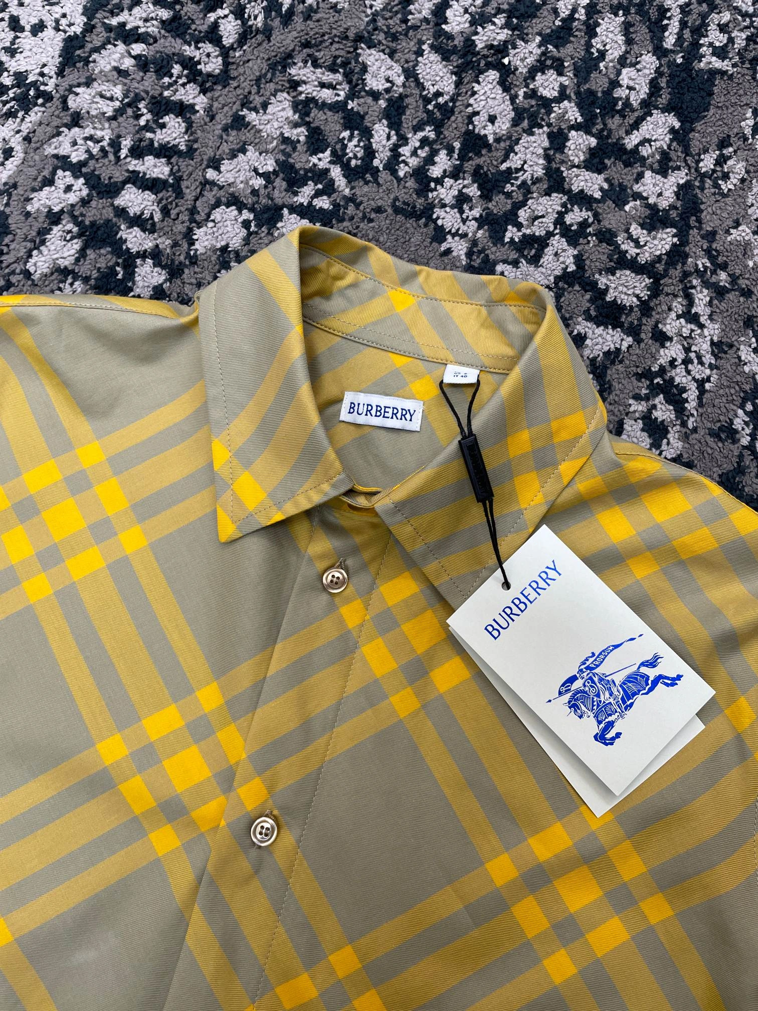 B*URBERRY shirt Top Quality D17 20240328- Fashionable 13974