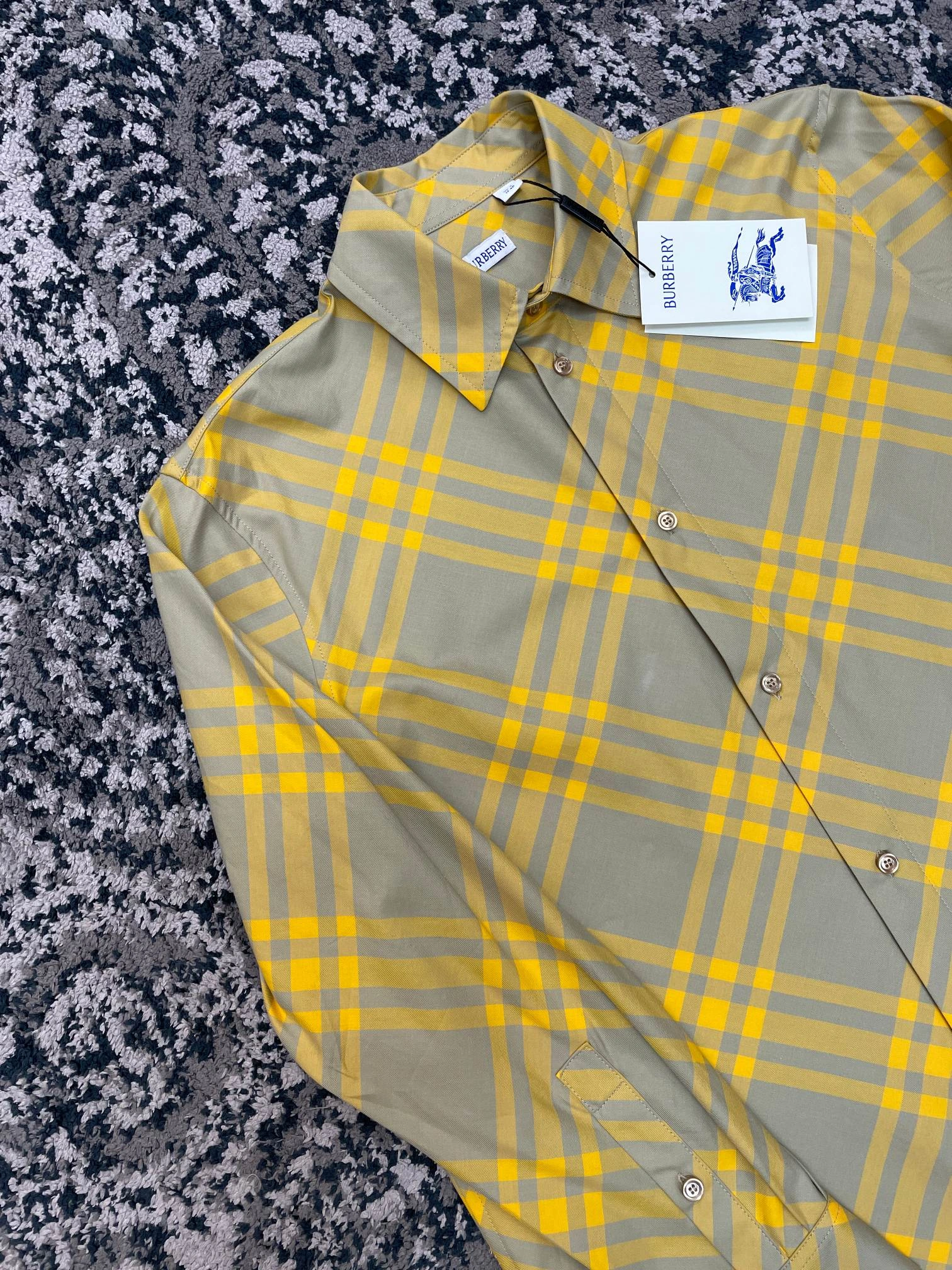B*URBERRY shirt Top Quality D17 20240328- Fashionable 13974