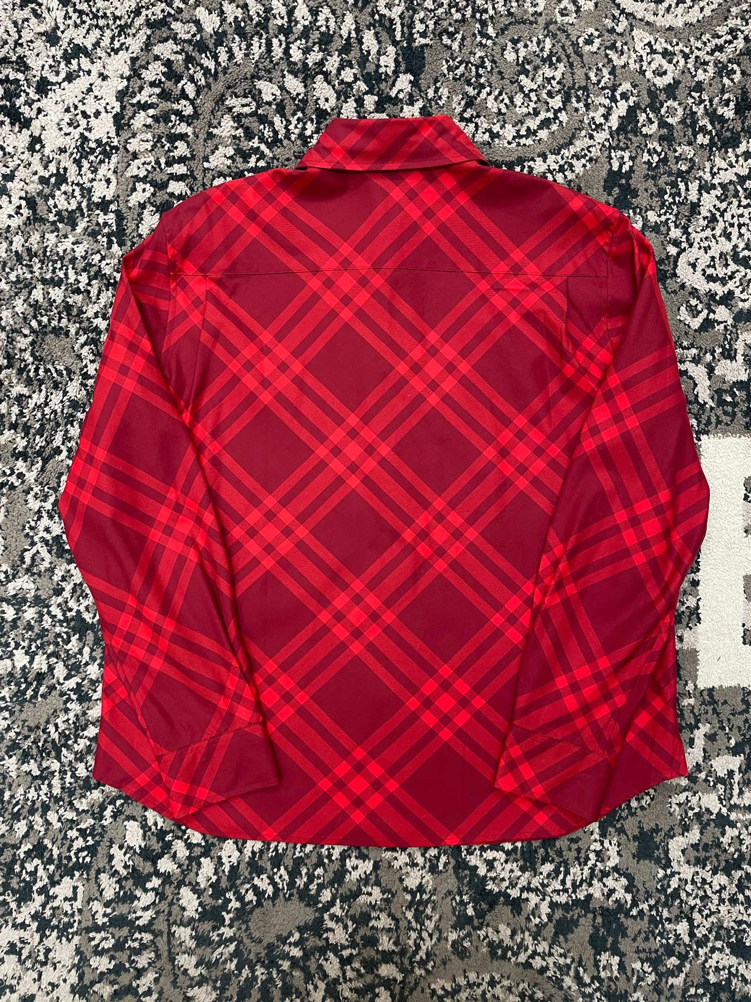 Stretchable B*URBERRY shirt Top Quality D17 20240328- 13973