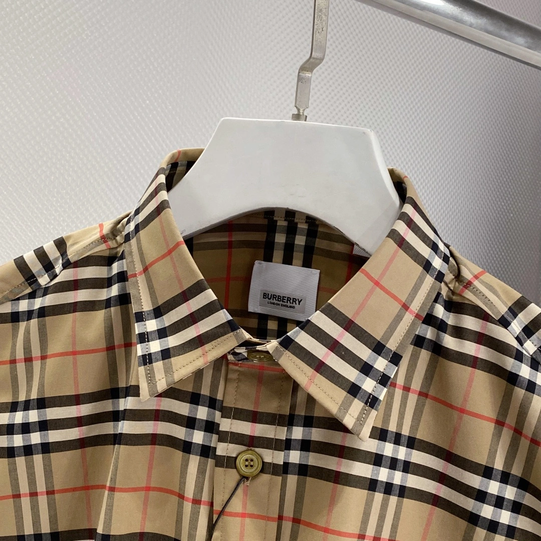 Unique B*URBERRY shirt Top Quality D17 20240419- 13916