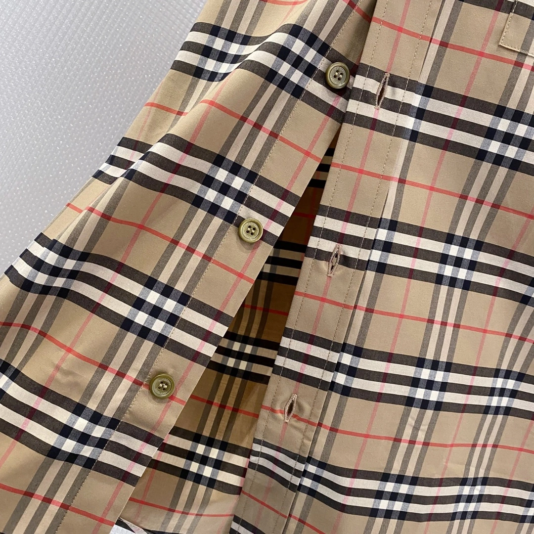 Unique B*URBERRY shirt Top Quality D17 20240419- 13916