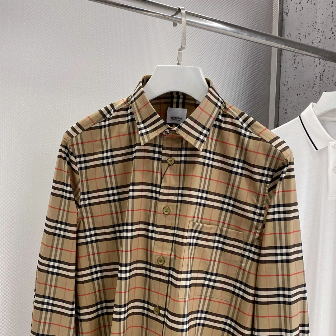 Unique B*URBERRY shirt Top Quality D17 20240419- 13916