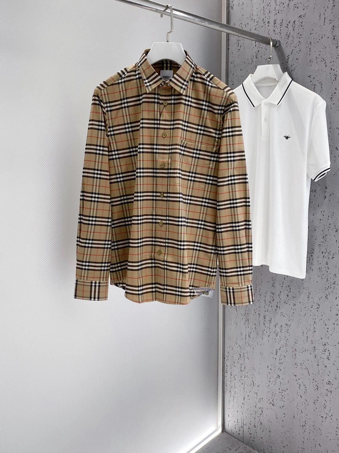 Unique B*URBERRY shirt Top Quality D17 20240419- 13916