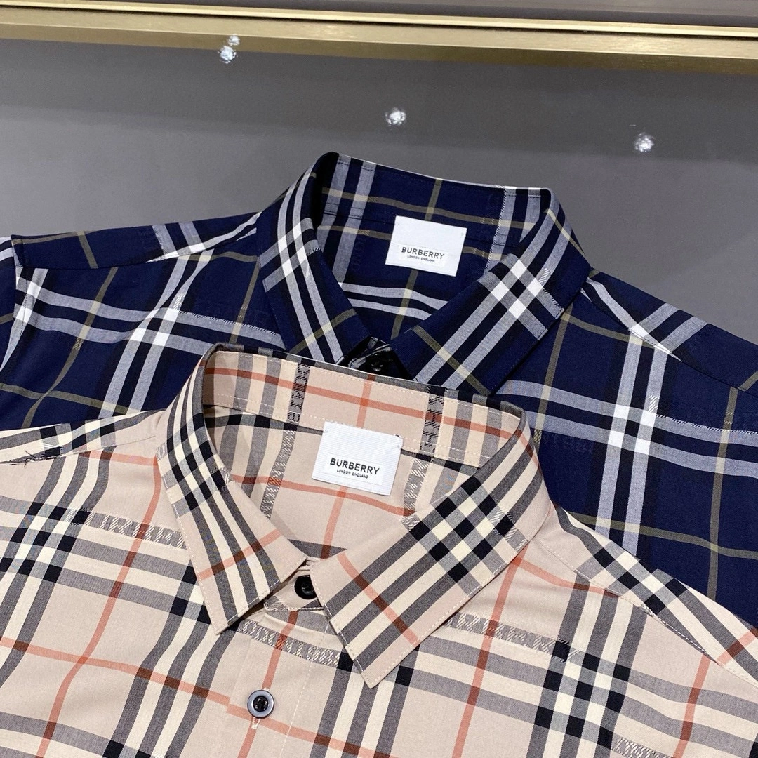 B*URBERRY shirt Top Quality D17 20240514- ComfortFit 13857