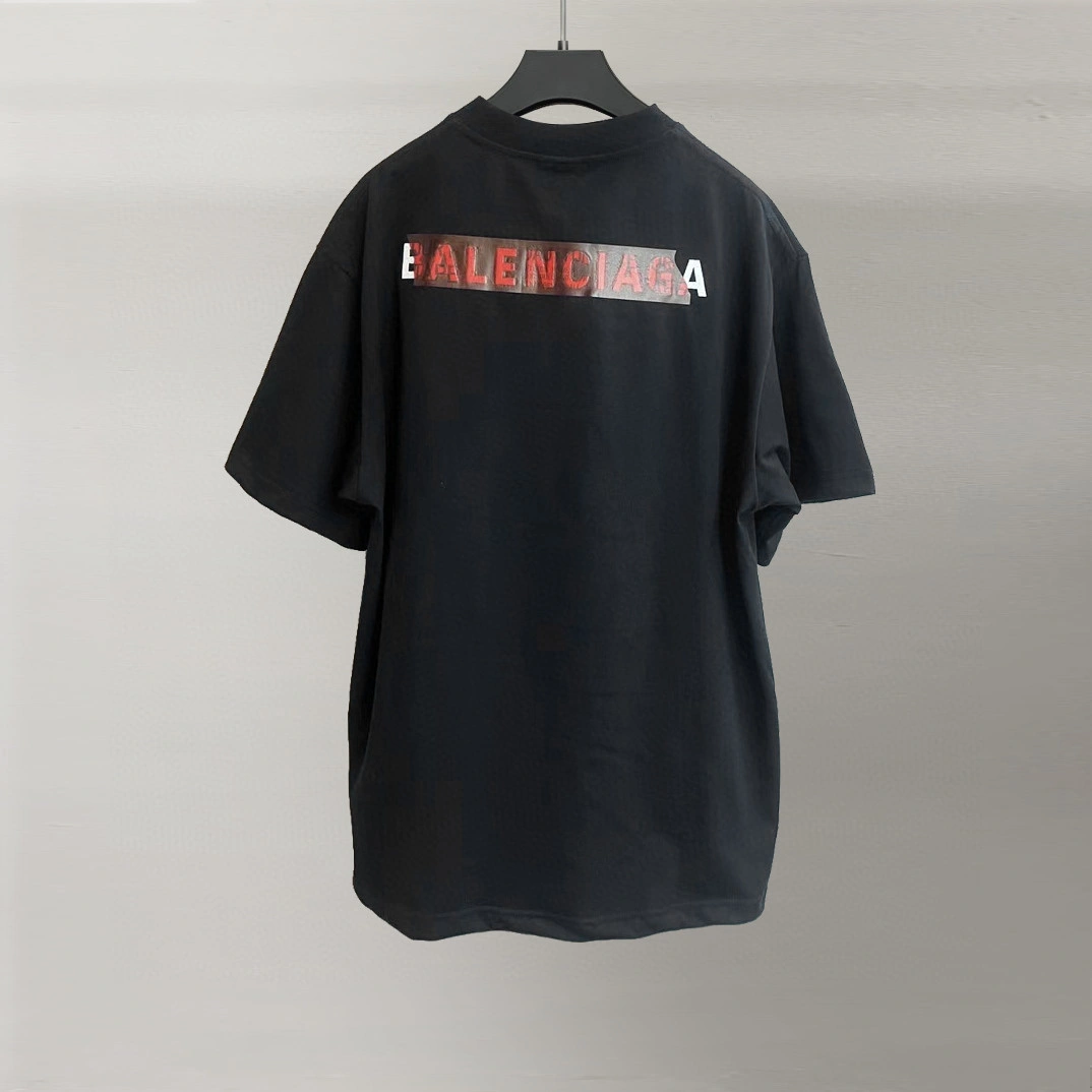 Original B*alenciag T-shirt Top Quality KOF 20250420- 9818