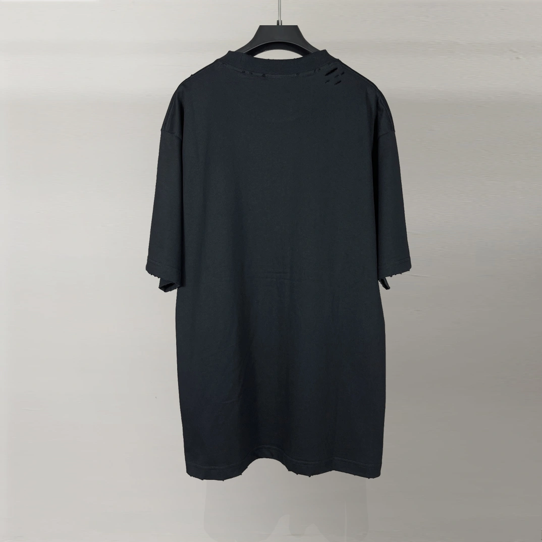 B*alenciag T-shirt Top Quality KOF 20250420- Stretchable 9816