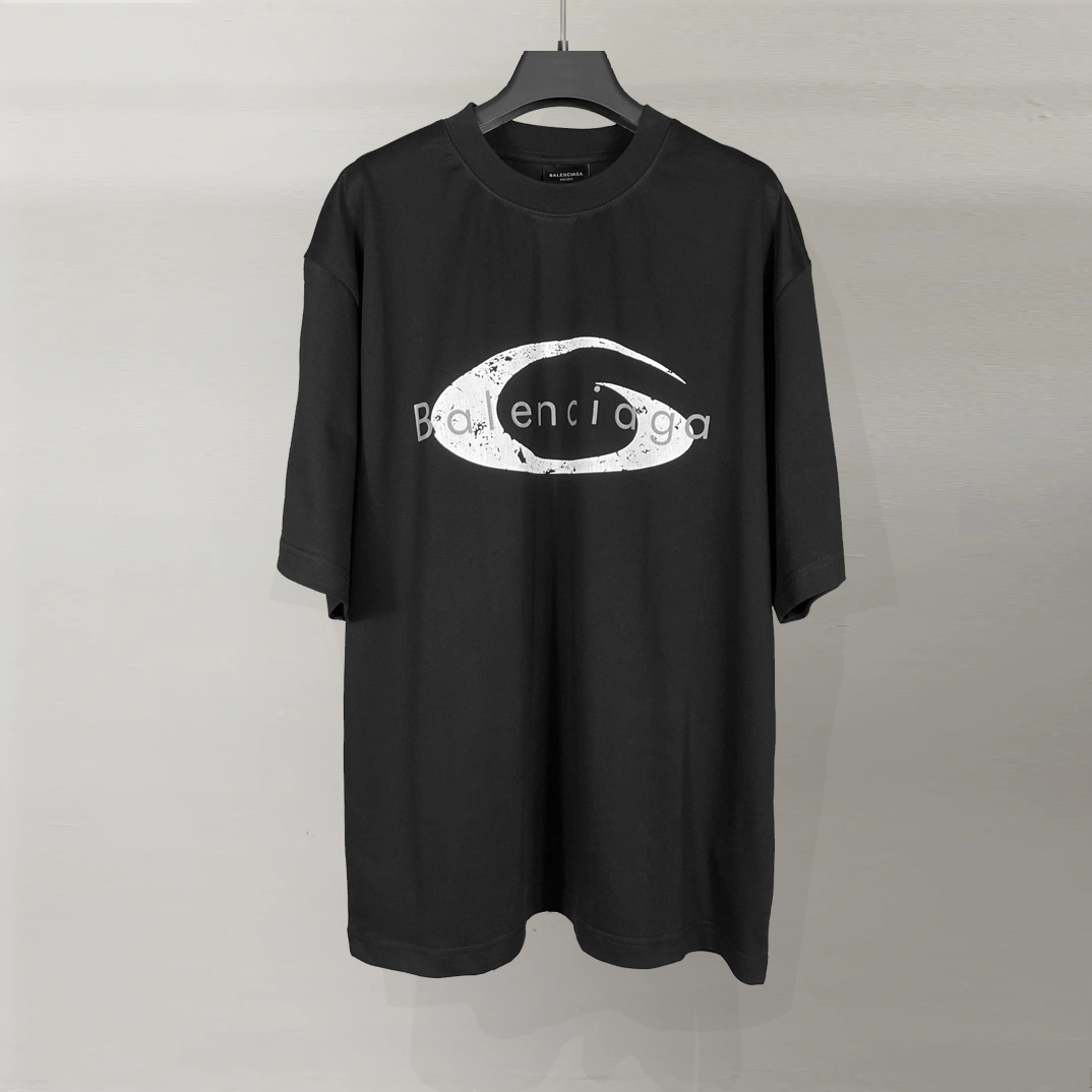B*alenciag T-shirt Top Quality KOF 20250420- Comfortable 9813
