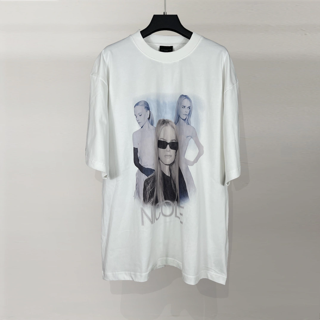 B*alenciag T-shirt Top Quality KOF 20250420- NewStyle 9805