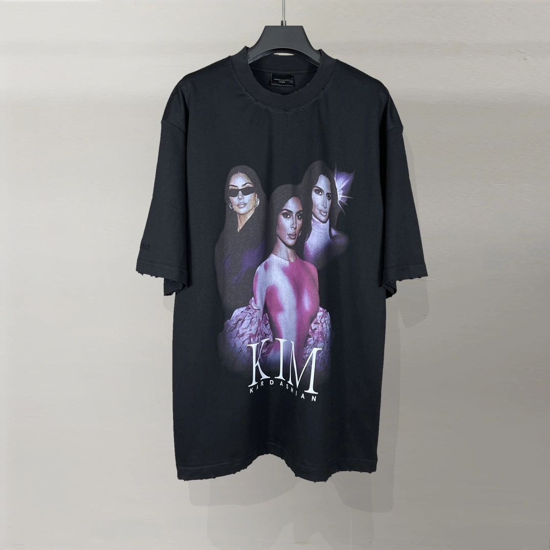 Supportive B*alenciag T-shirt Top Quality KOF 20250420- 9802