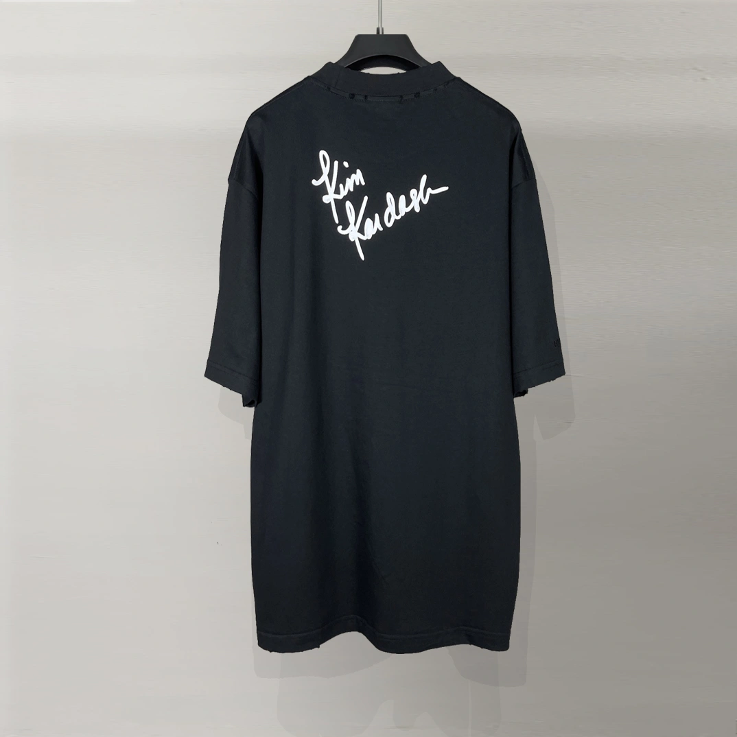 Supportive B*alenciag T-shirt Top Quality KOF 20250420- 9802