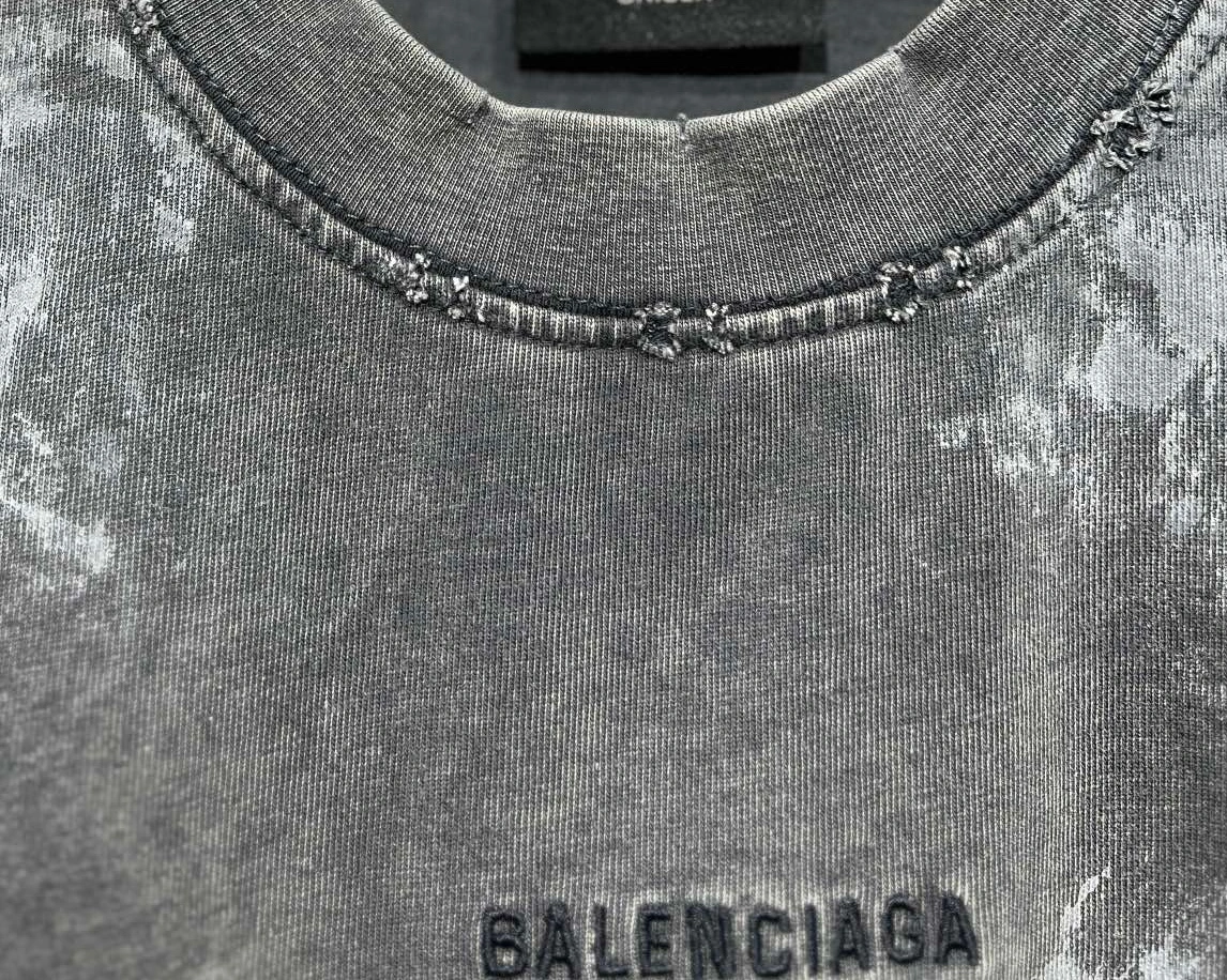 Vibrant B*alenciag shirt Top Quality KOF 20250420- 9826