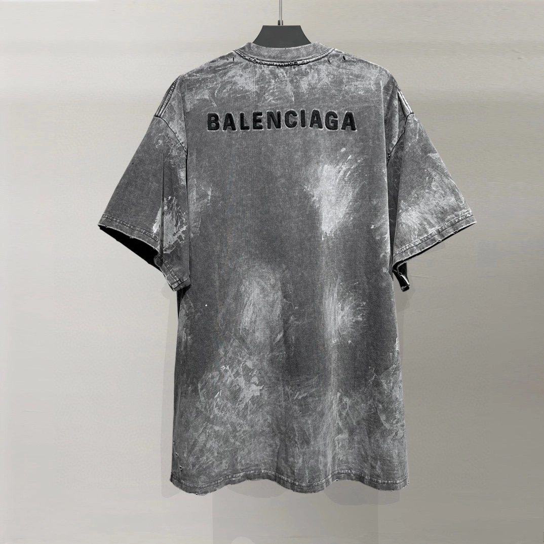 Vibrant B*alenciag shirt Top Quality KOF 20250420- 9826