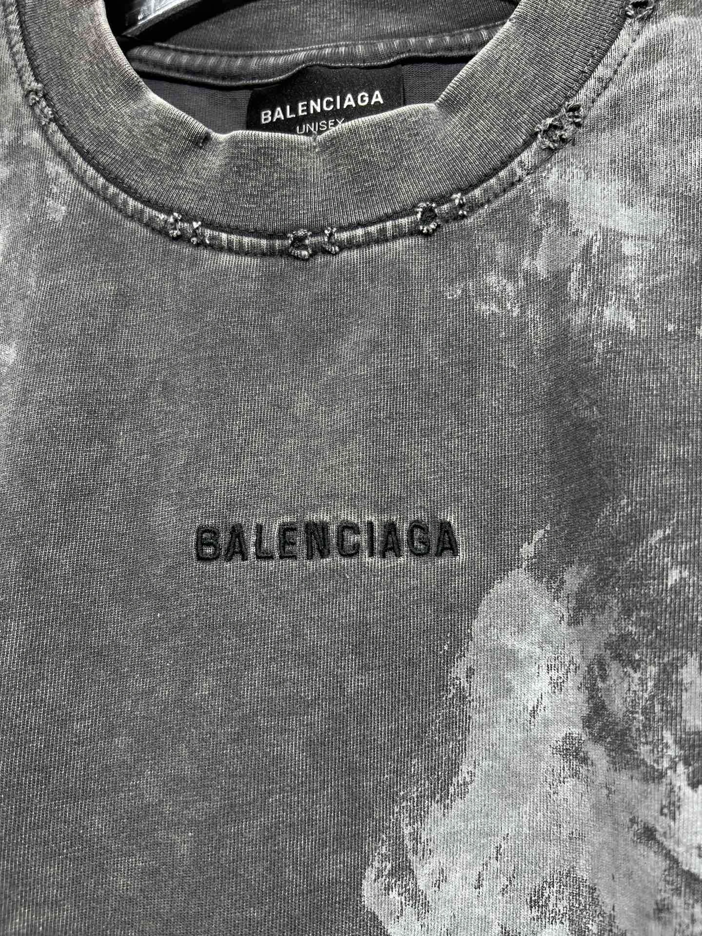 Vibrant B*alenciag shirt Top Quality KOF 20250420- 9826