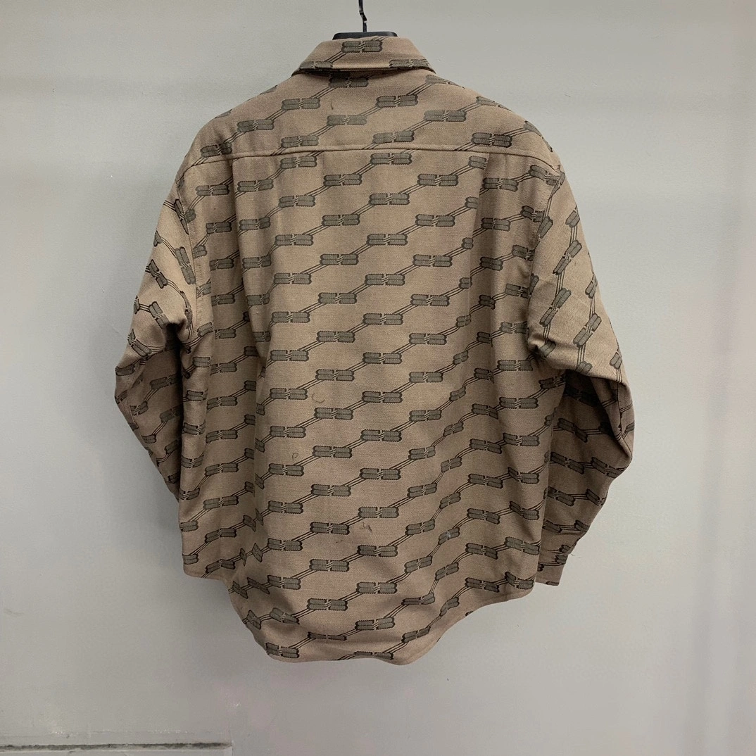 OnTrend B*alenciag shirt Top Quality KOF 20250420- 9867