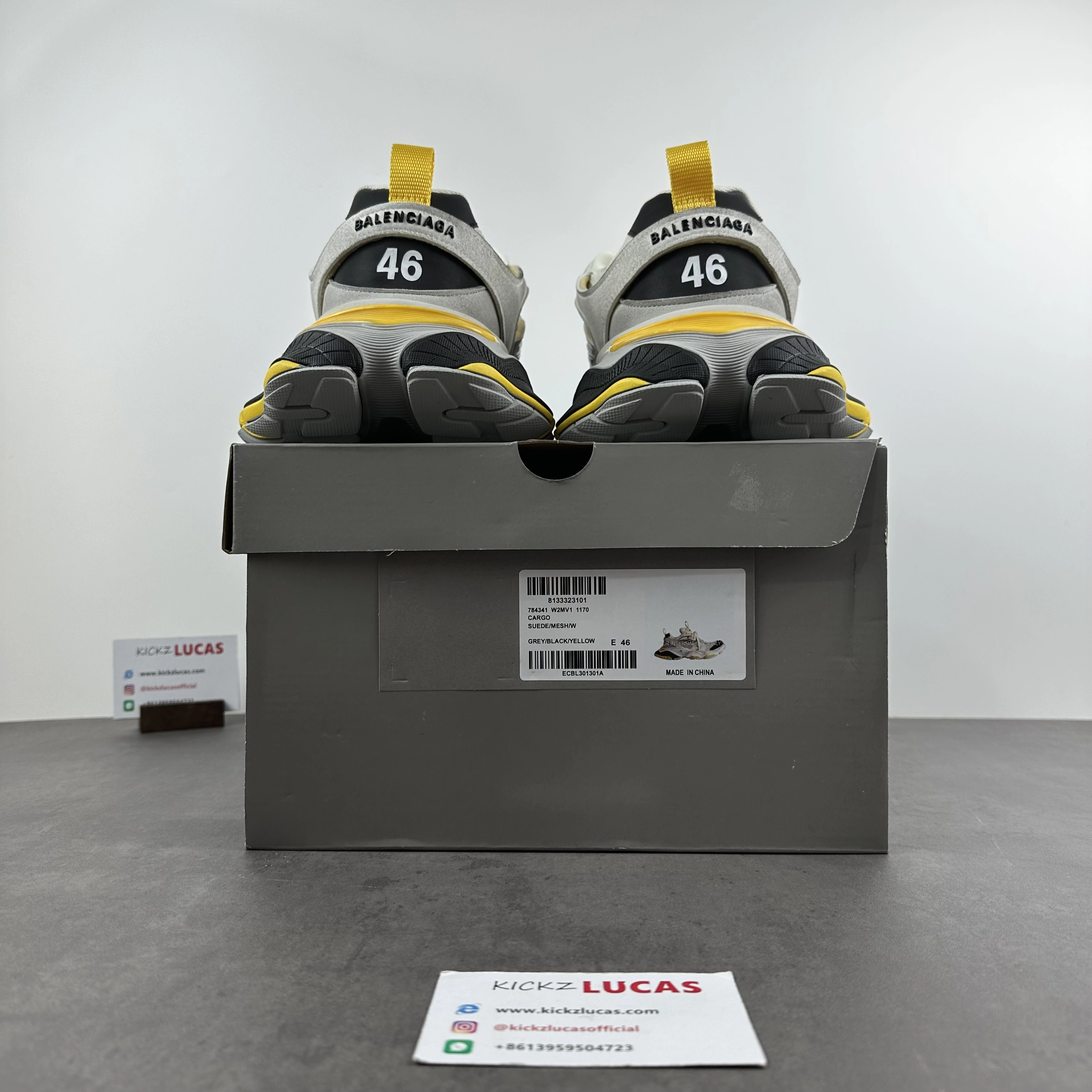 B*alenciaga CARGO Sneaker AM20231020- QuickDry 4398