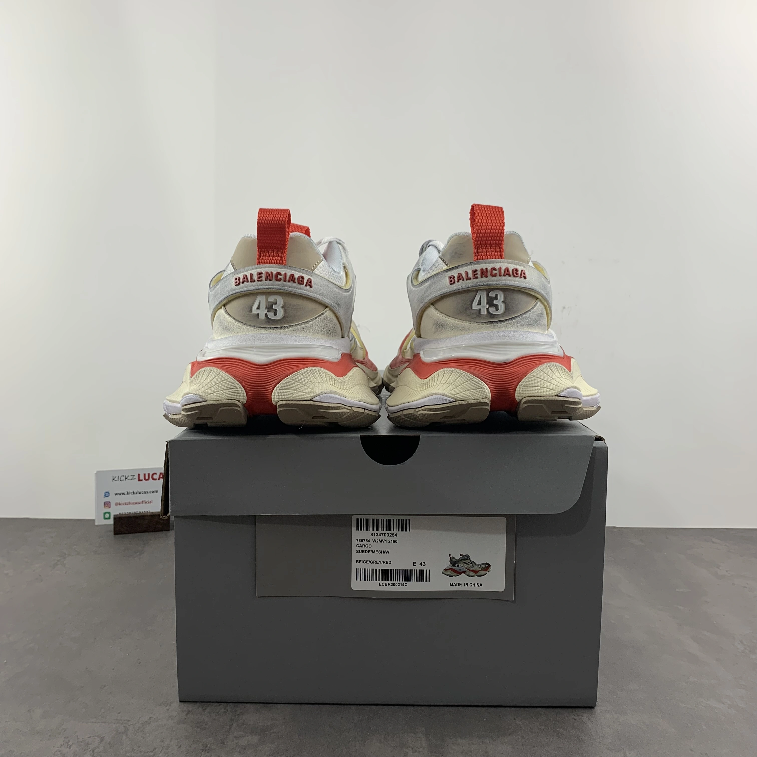 Stylish B*alenciaga CARGO Sneaker AM20231205- 4378