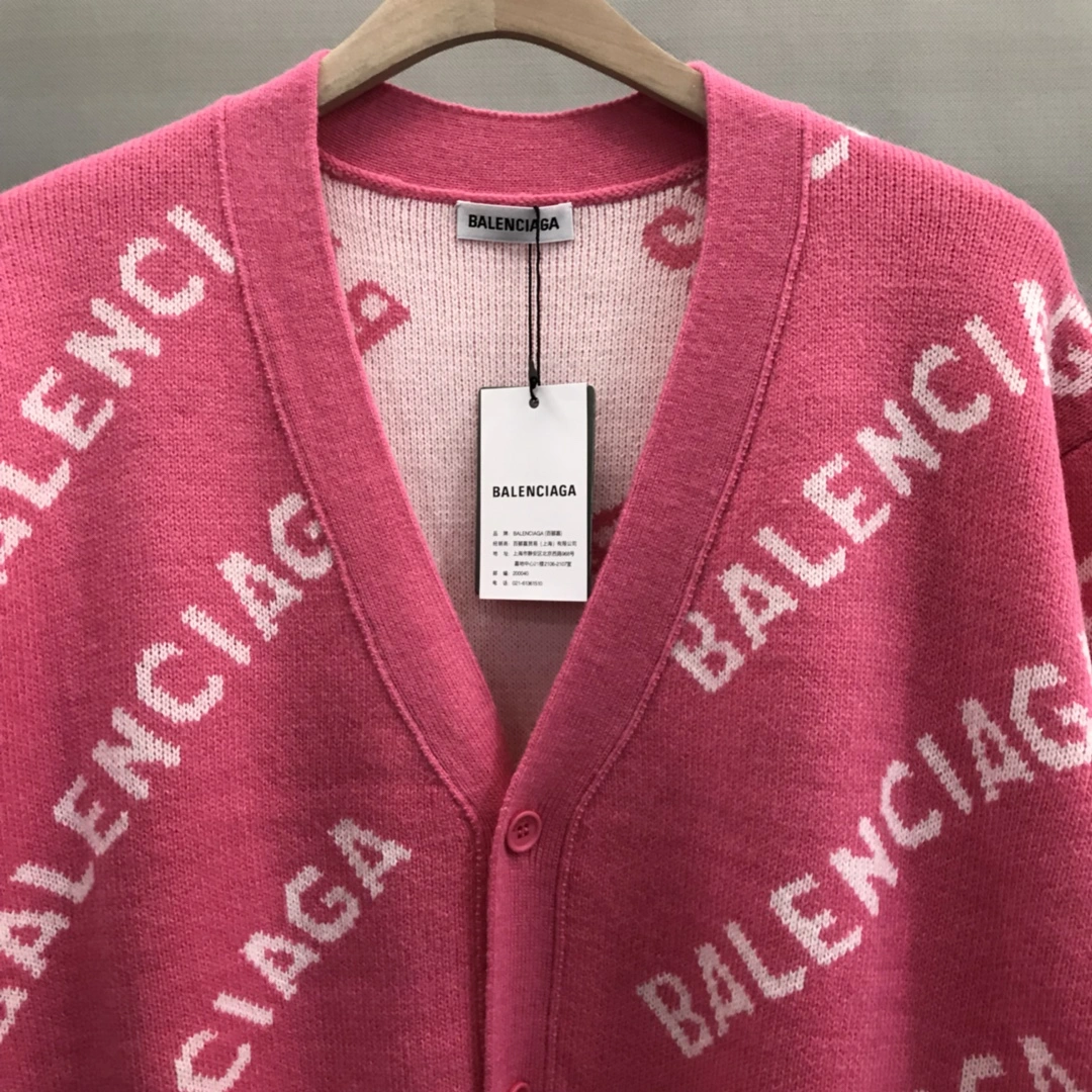Chic B*alenciaga Cardigan Top Quality DSX 20231009- 10654