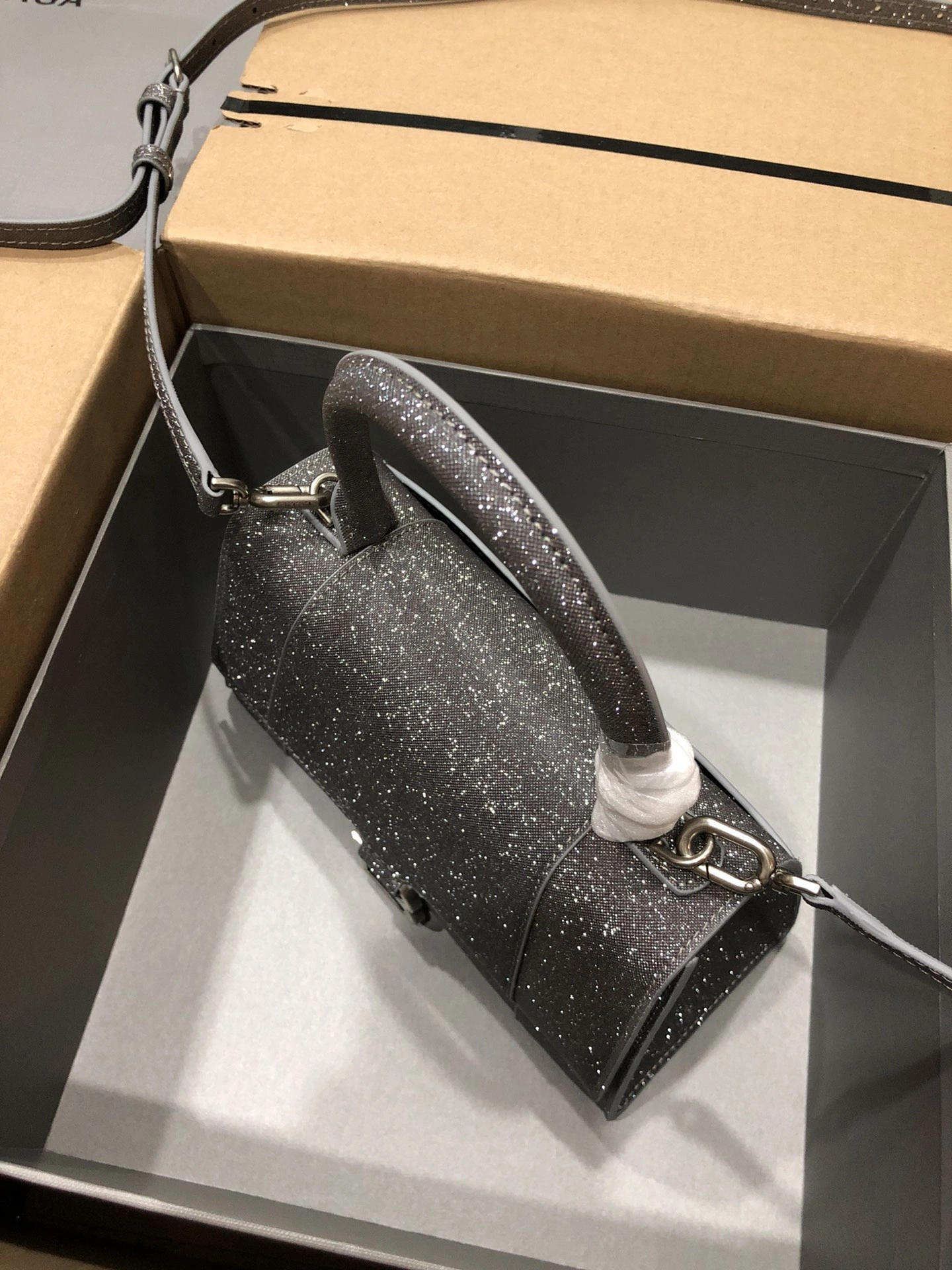 SmoothTexture B*alenciaga Crossbody bag Top Quality HT 20231017-100 31*20* 9060
