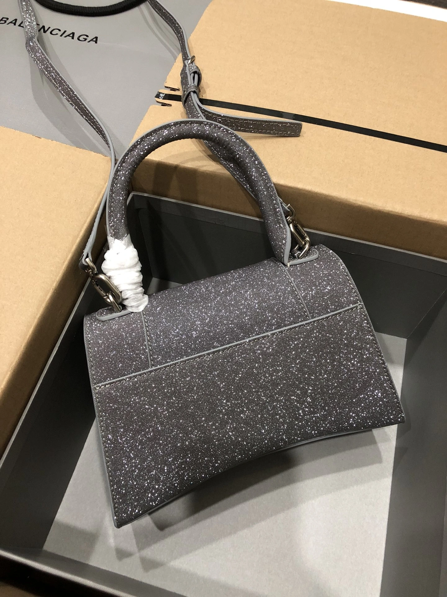 SmoothTexture B*alenciaga Crossbody bag Top Quality HT 20231017-100 31*20* 9060
