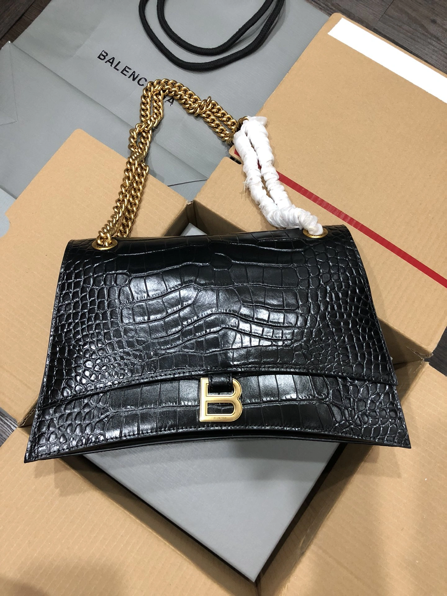 B*alenciaga Crossbody bag Top Quality HT 20231017-88 31*20* Versatile 9072