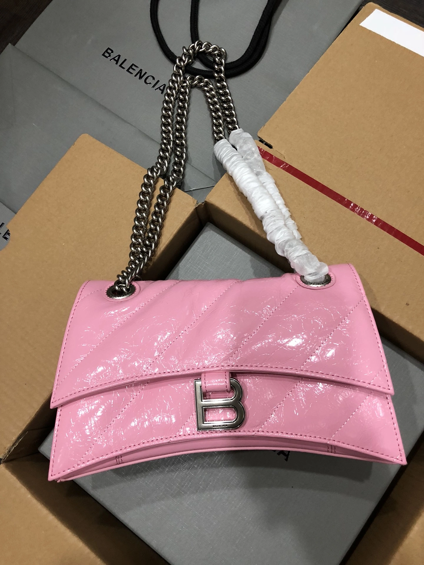 B*alenciaga Crossbody bag Top Quality HT 20231017-89 25*15*9.5 cm GoodFit 9070