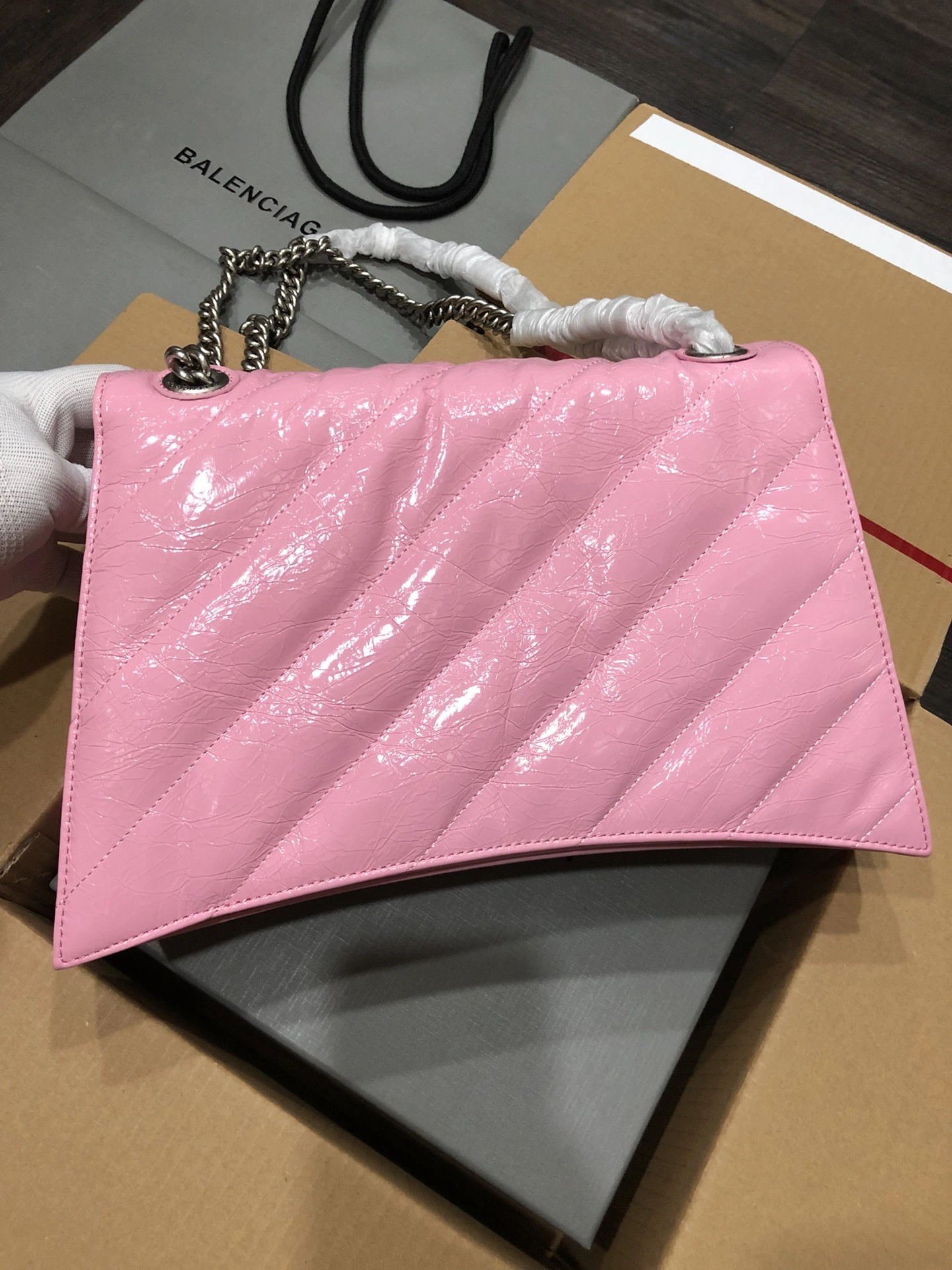 TechFriendly B*alenciaga Crossbody bag Top Quality HT 20231017-90 31*20* 9069