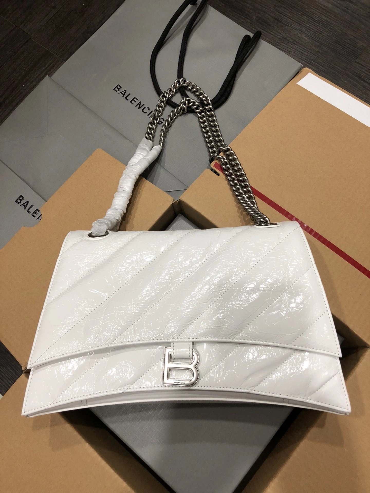 B*alenciaga Crossbody bag Top Quality HT 20231017-96 31*20* Versatile 9064