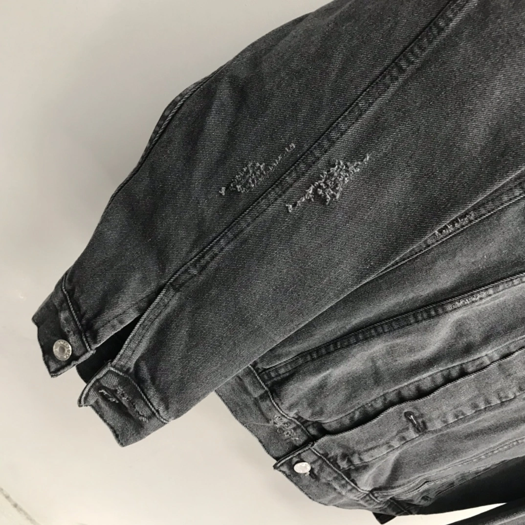 B*alenciaga Denim jacket Top Quality DSX 20230921- Versatile 10909