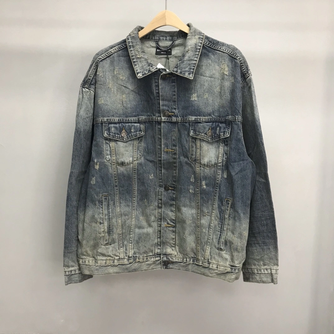 B*alenciaga Denim jacket Top Quality DSX 20230921- ModernLook 10907
