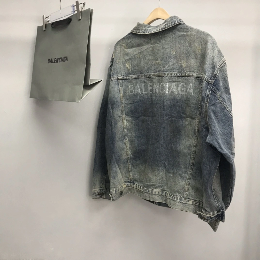 B*alenciaga Denim jacket Top Quality DSX 20230921- ModernLook 10907